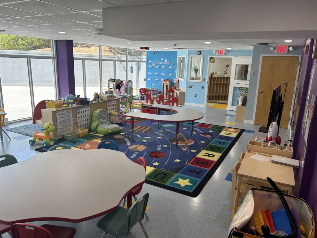 Our "Space Room" hosts our Pre-School and Pre-K students