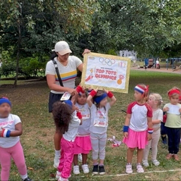 Summer Olympics at TOP TOTS Daycare in Boston MA