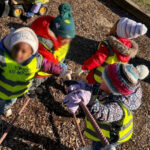 It's cold in Brookline MA - Kids playing at TOP TOTS Learning Center!