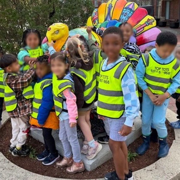 Childcare at TOP TOTS Learning Center - located in Boston MA, Brookline Neighborhood