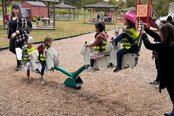 Daily outdoor play and trips to the park