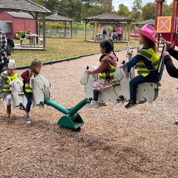 Outside of TOP TOTS Learning Center located in Brookline MA