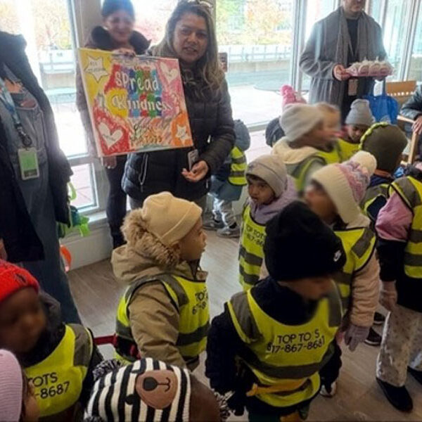 spread kindness visit with senior citizens