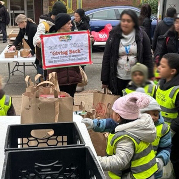 giving back food drive